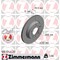 Zimmermann Brake Disc - Standard/Coated, 100124420 100124420 - alternate 2